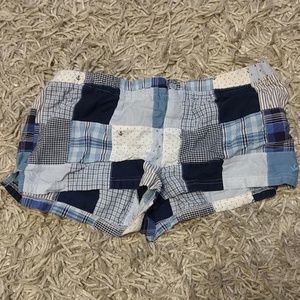 Aerie Patchwork Shorts